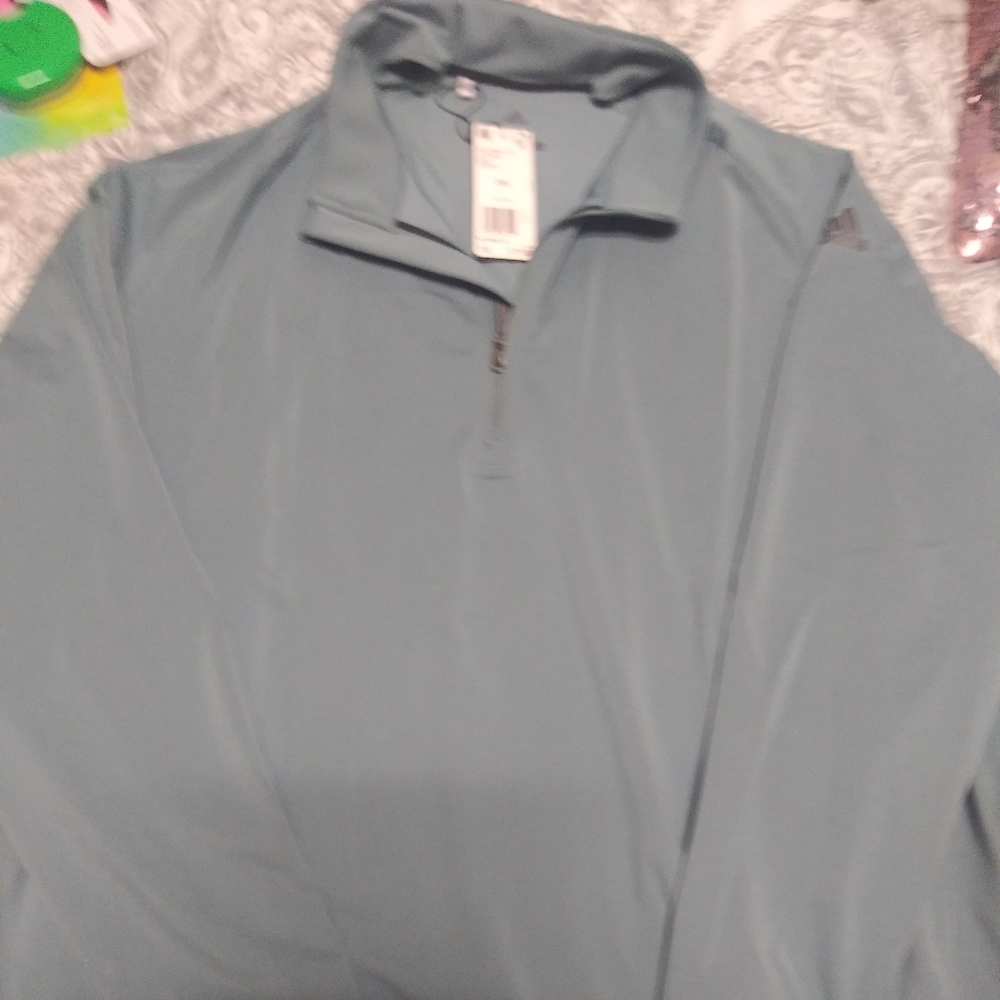 Adidas 3/4 zip pullover